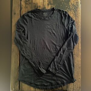 Figs Supersoft Longsleeve Underscrub, Women’s Small, dark slate blue/ grey